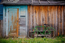 La maison et le vélo, prêt à partir !