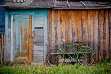 La maison et le vélo, prêt à partir !