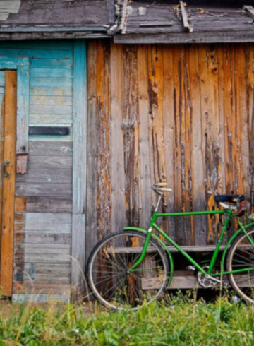 La maison et le vélo, prêt à partir !