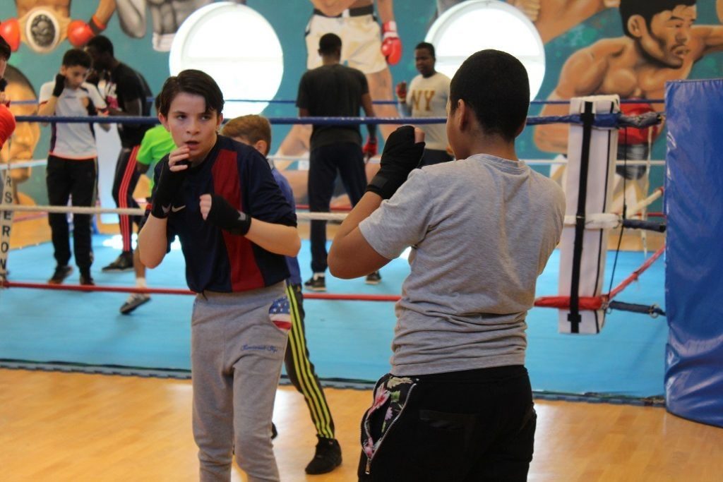 jeunes qui font de la boxe à argenteuil