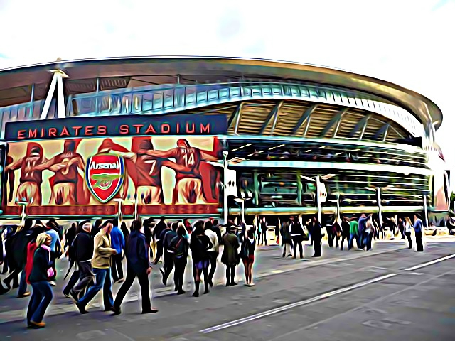 le stade d'arsenal