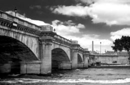 quai de Seine noir et blanc