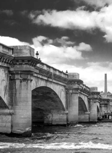 quai de Seine noir et blanc