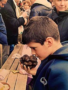 moi, il y a quelques année avec les truffes