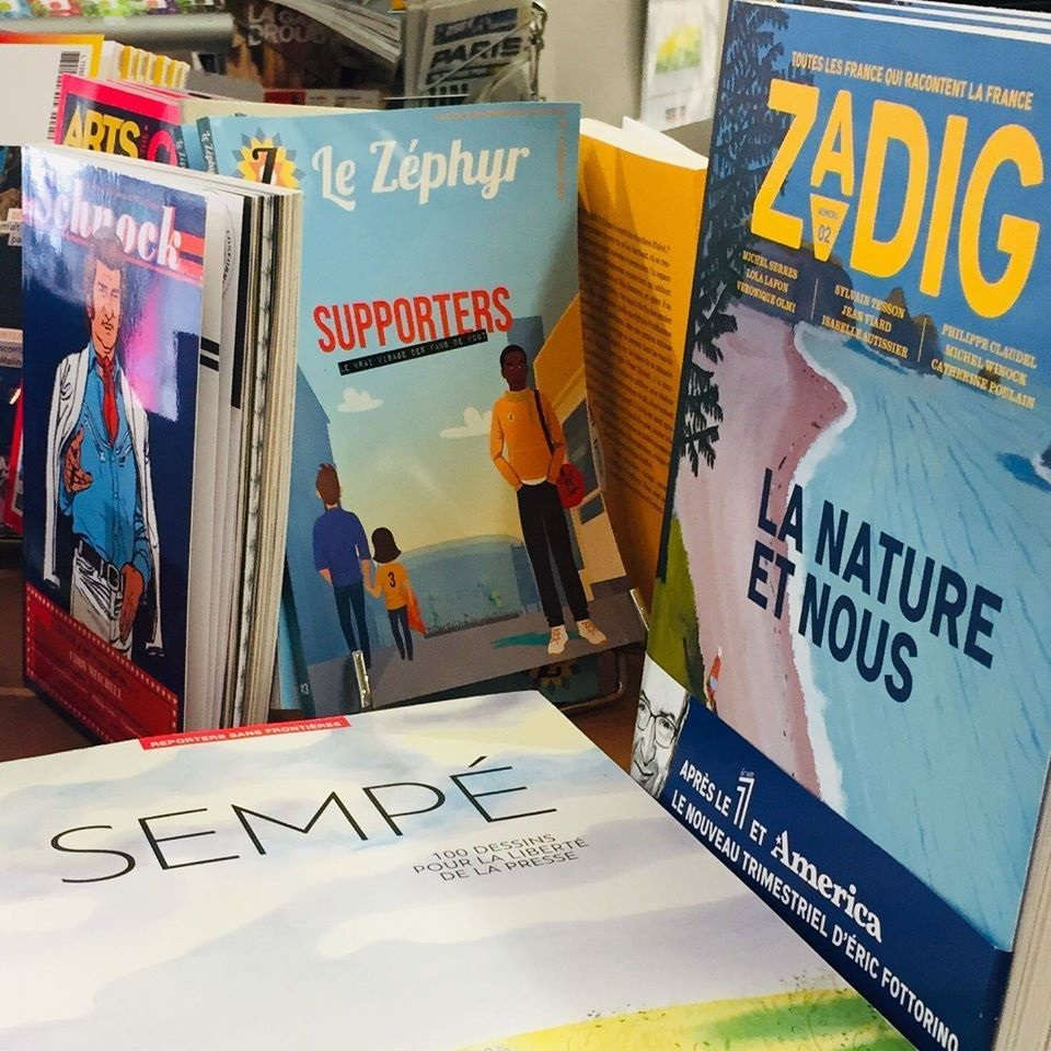 Le Zéphyr est aussi en librairie