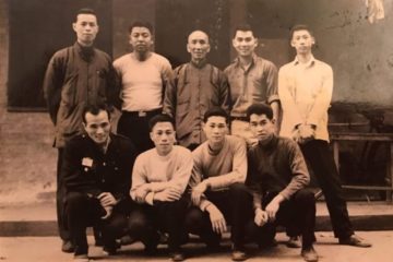 Yip Man et sa classe de combattant wing chun