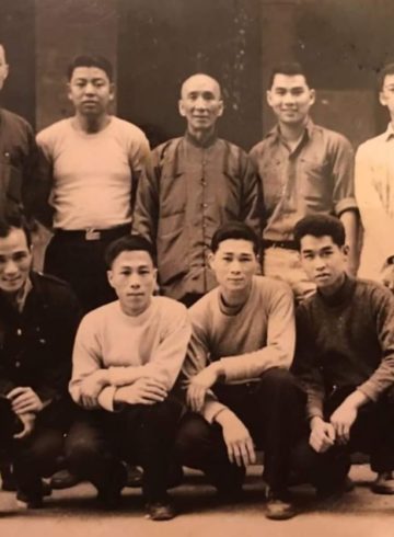 Yip Man et sa classe de combattant wing chun