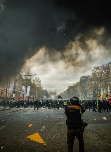 la galère des photoreporters