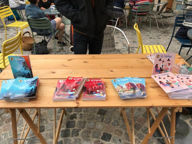 sur le marché de langeac